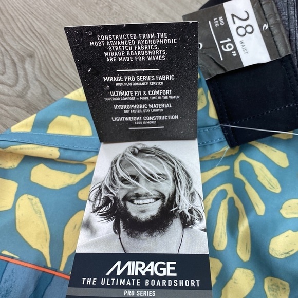 RIP CURL- MIRAGE SALT WATER BOARD SHORTS - Picture 14 of 14